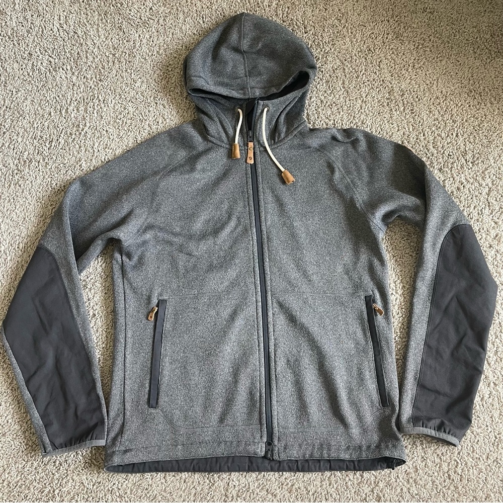 Fjallraven Zip Up Ovik Fleece Hoodie